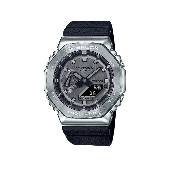 CASIO 腕時計 G-SHOCK Metal Covered GM-2100-1AJF ブラック 4549526307041